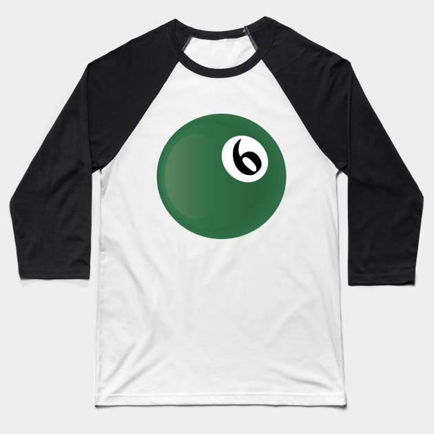 6 Ball Baseball T-Shirt by Venus Complete